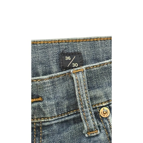 Lucky Brand 221 Straight Jeans Men's 36x30 (36x29) Medium Wash - Picture 3 of 9